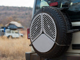 BRAAI-GRILL / SPARE WHEEL STORED