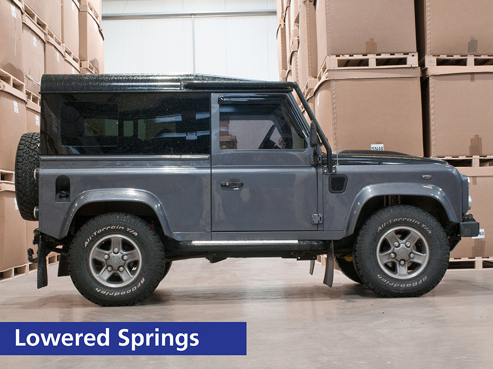 Defender 90 & 110 Lowered Front Springs – Maverick 4x4